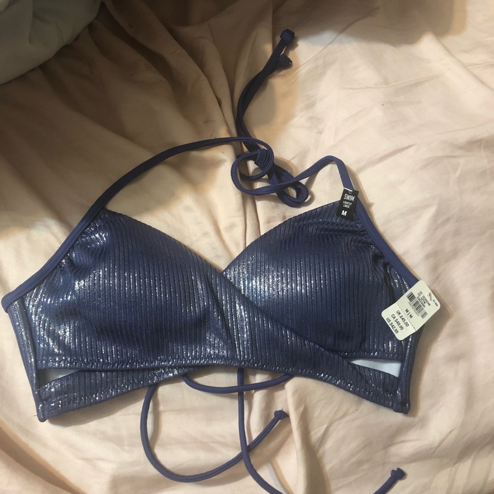 Victoria’s secret pink shimmer swim top